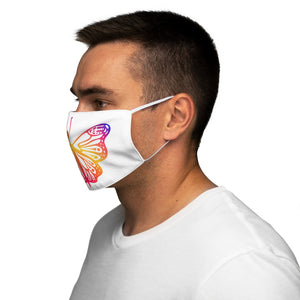 Butterfly Snug-Fit Polyester Face Mask