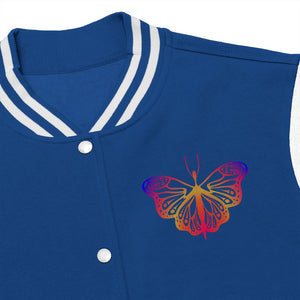 Butterfly Women's Varsity Jacket